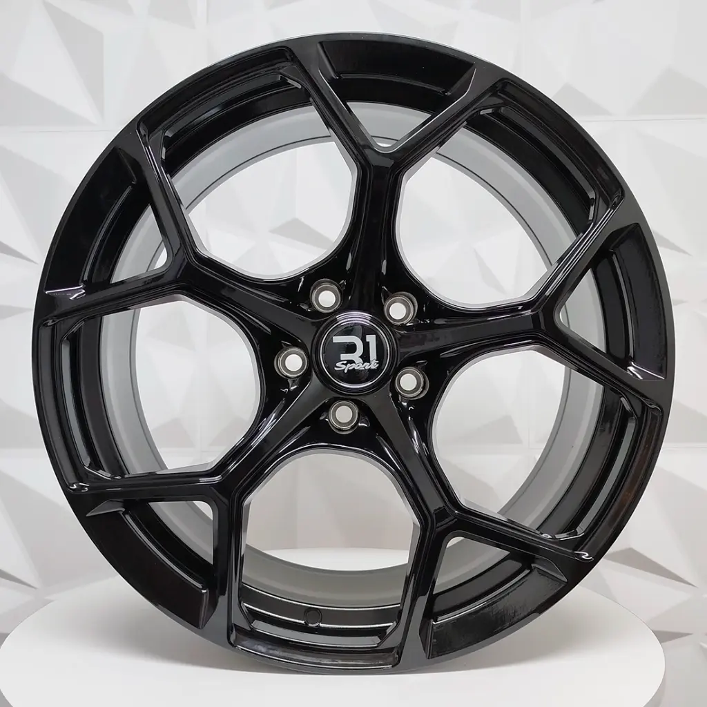 RIN 17X7.5 5-112 R1 SPORT AH2030 GLOSS BLACK ET40 CB66.5