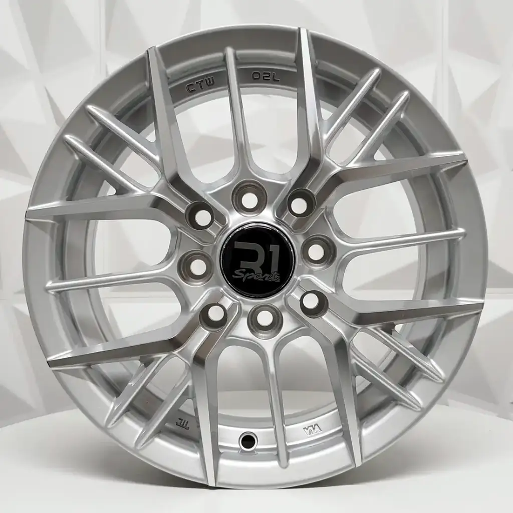 RIN 13X5.5 4-100/114.3 R1 SPORT RGW05 MACHINE SILVER ET35 CB73.1 