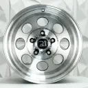 RIN 15X10 5-114.3 R1 SPORT 10674 BLACK MACHINE FACE MI ET-44 CB83