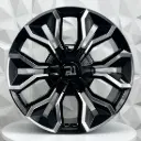 RIN 20X9 6-139.7 R1 SPORT YL/YC3331-FF BLACK POLISH ET28 CB78.1