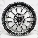RIN 18X8.5 6-139.7 R1 SPORT 1208 BLACK+MILLING ET25 CB106.2