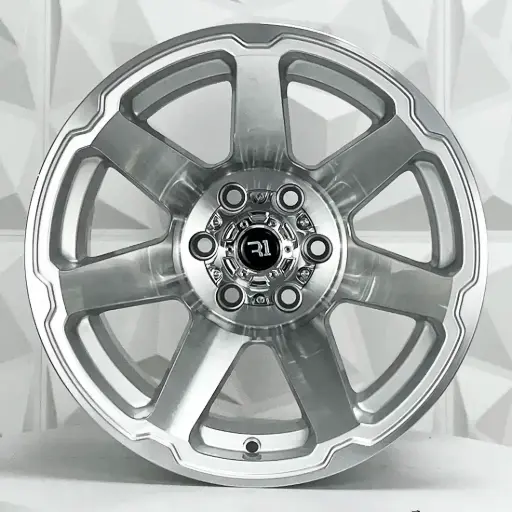 [154868] RIN 15X10 5-127 R1 SPORT QC1856 SILVER MACHINE FACE MACHINE LIP ET-44 CB83.1