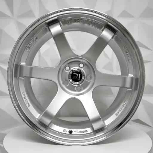 [181527F] RIN 18X8 5-100 R1 SPORT A003 SILVER MACHINE LIP ET38 CB73.1